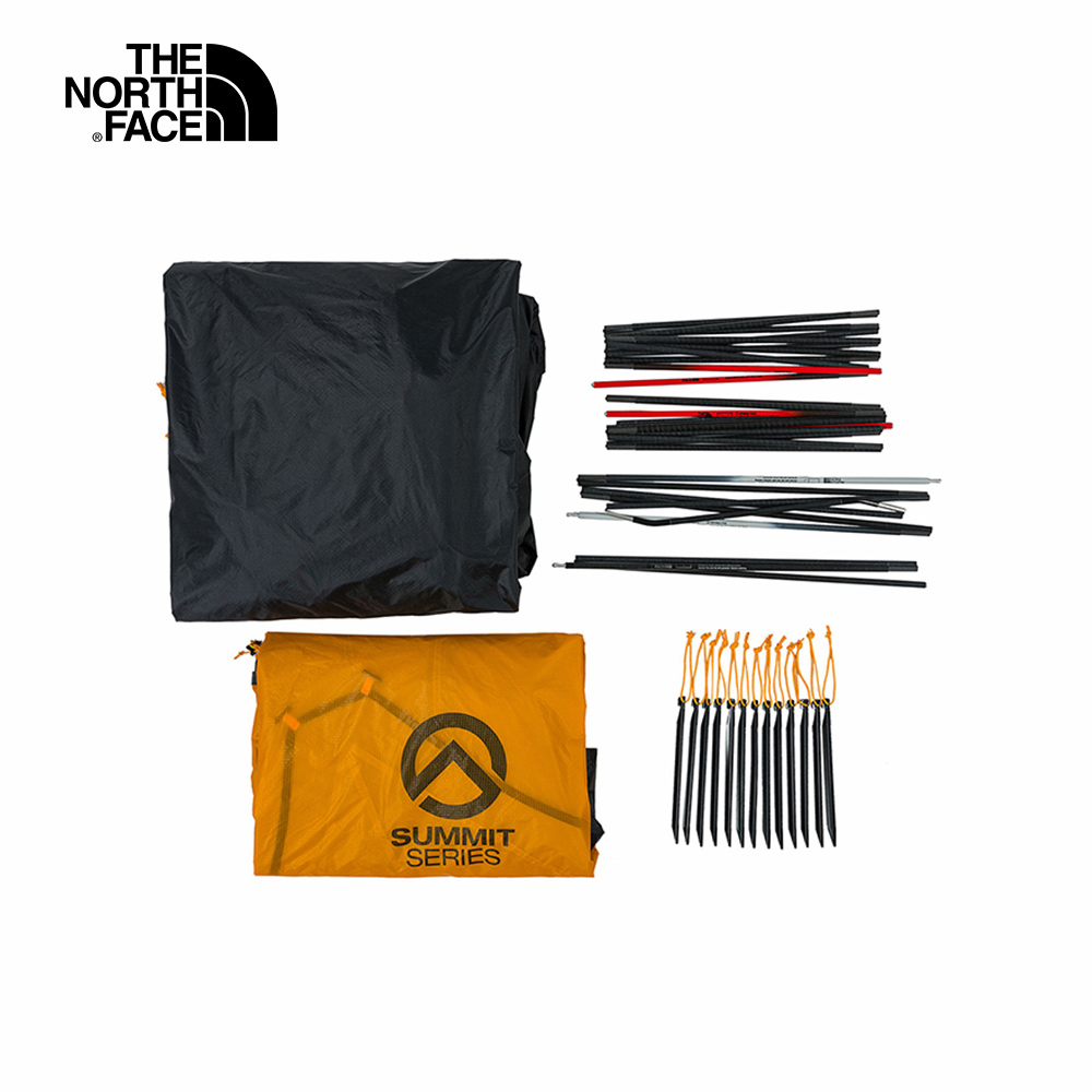 男女款黃色防風防潑水戶外雙人帳篷｜52UT21D