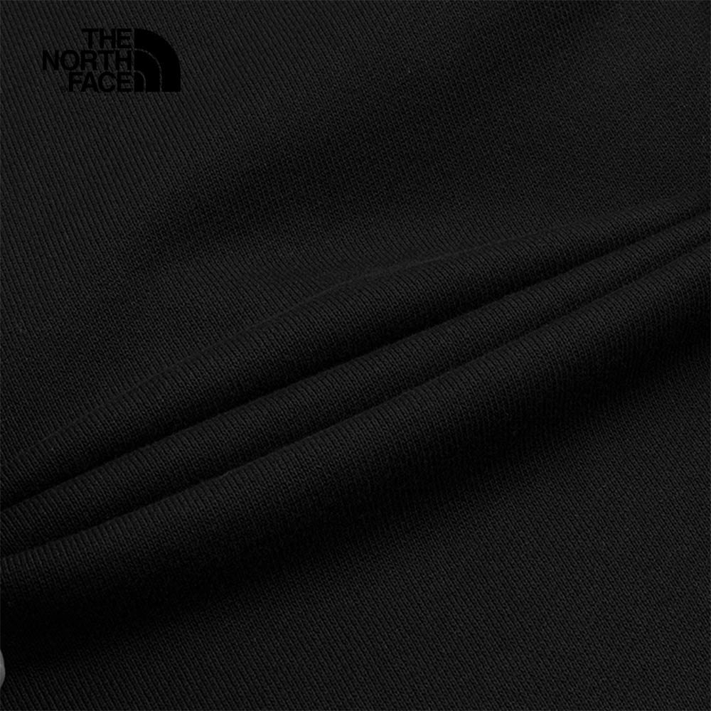 The North Face北面男款黑色舒適戶外休閒運動長褲｜7QUWJK3