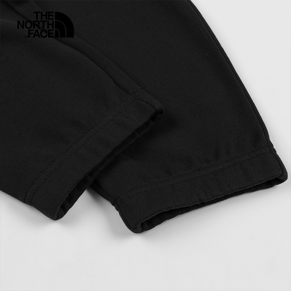 The North Face北面男款黑色舒適戶外休閒運動長褲｜7QUWJK3