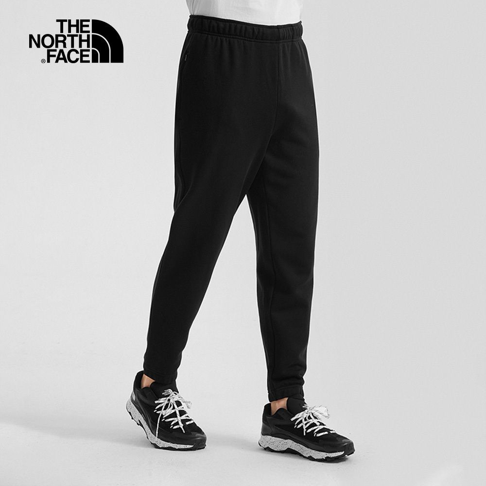 The North Face北面男款黑色舒適戶外休閒運動長褲｜7QUWJK3