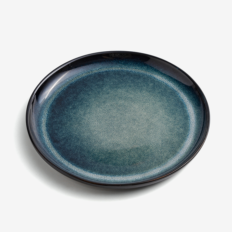 Ice Crack 23cm Ceramic Plate