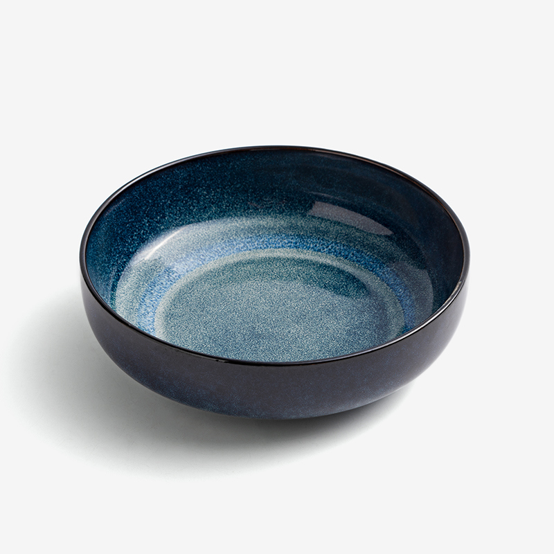 Ice Crack 23cm Ceramic Plate