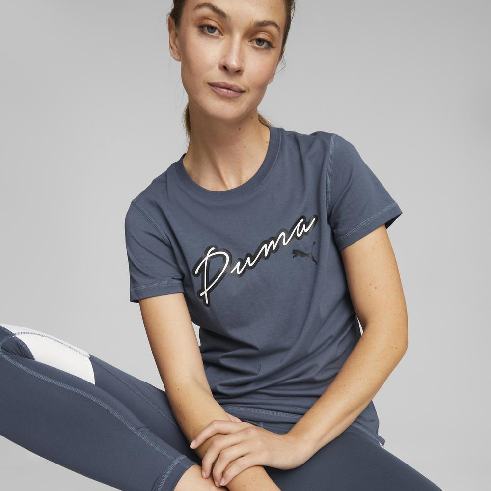 PUMA 訓練系列Script短袖T恤 女性