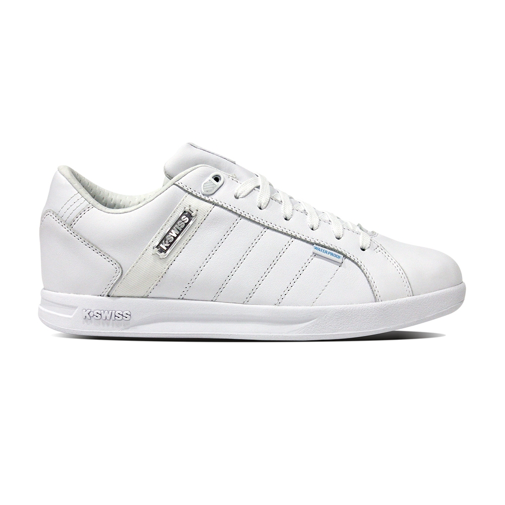 【K-SWISS】防水Lundahl Lth WP 防水運動鞋-男-白