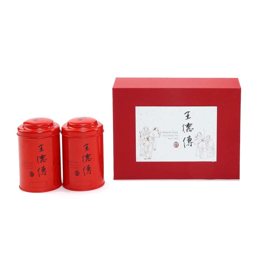 德傳特選禮盒(金萱烏龍150g+凍頂烏龍150g)