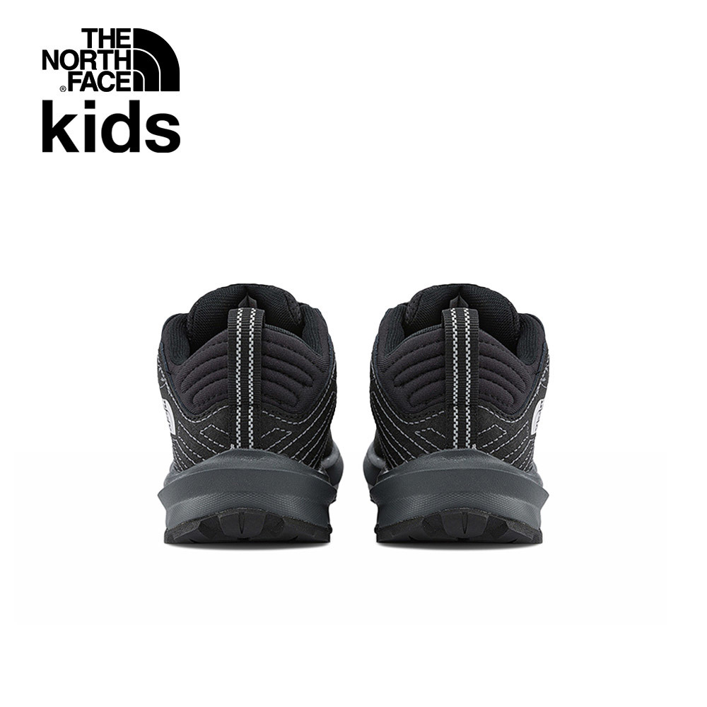The North Face北面兒童黑色防水透氣休閒徒步鞋｜5LXGKX7