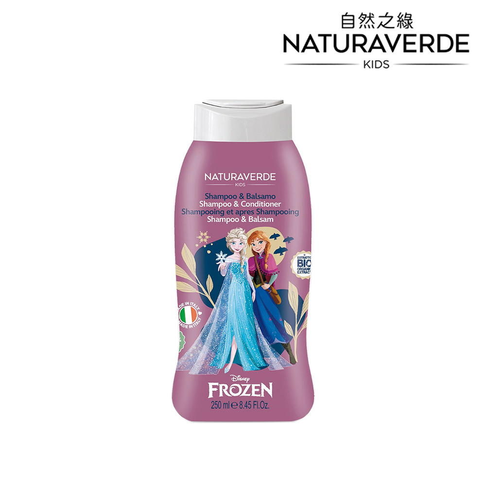自然之綠 冰雪奇緣矢車菊滋潤洗髮潤髮露