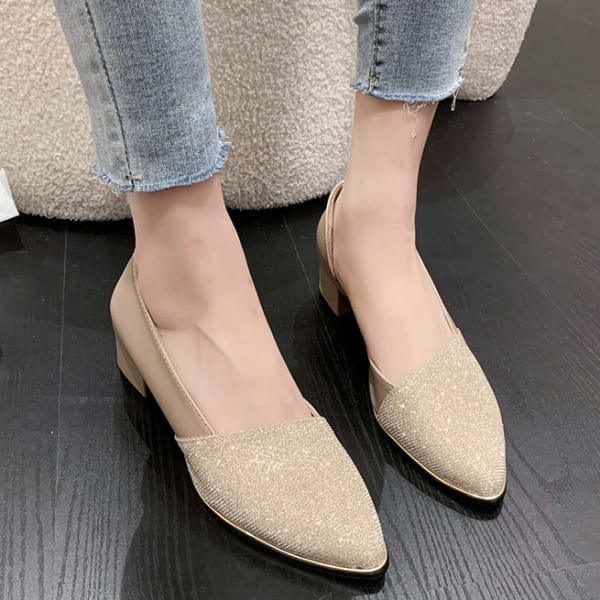 低跟涼鞋- 白鳥麗子