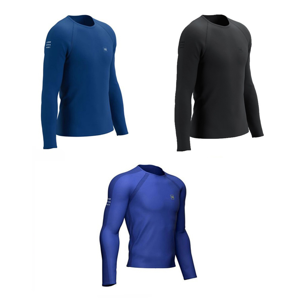 運動長袖訓練T (3色)