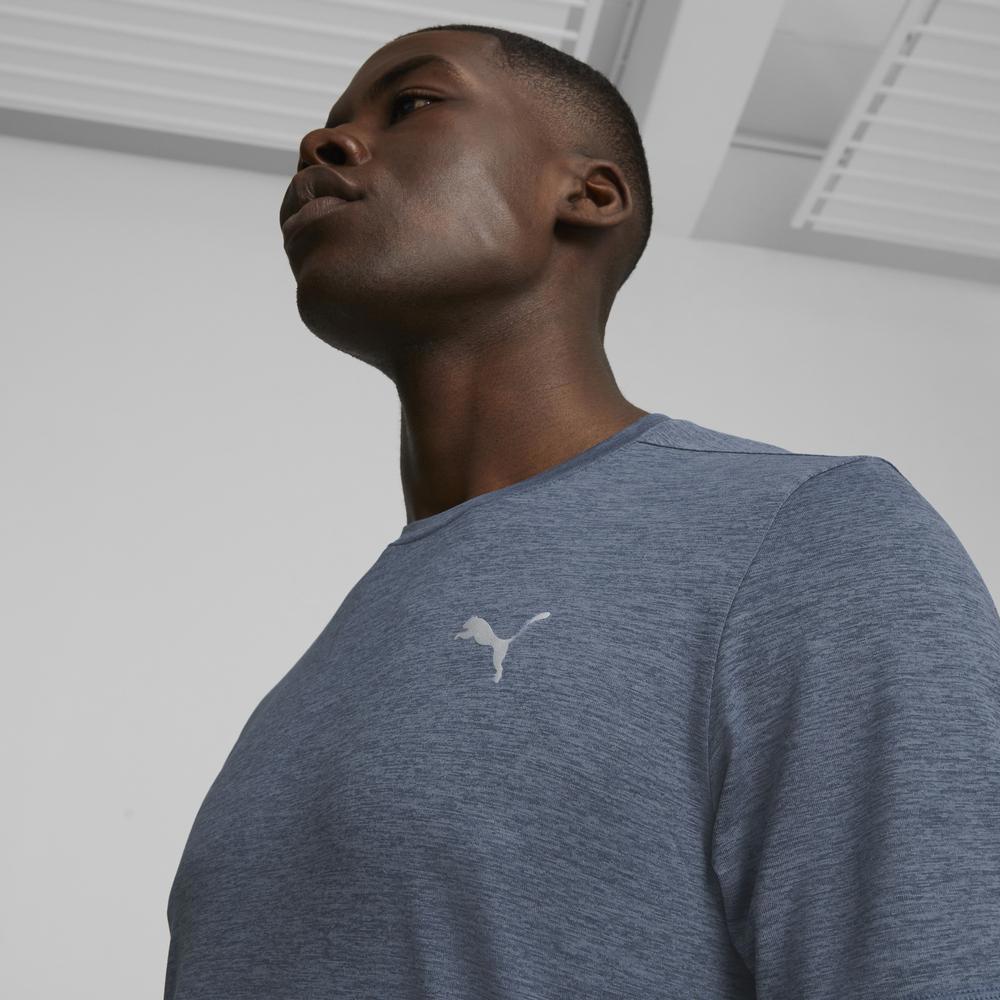 PUMA 慢跑系列Fav麻花短袖T恤 男性