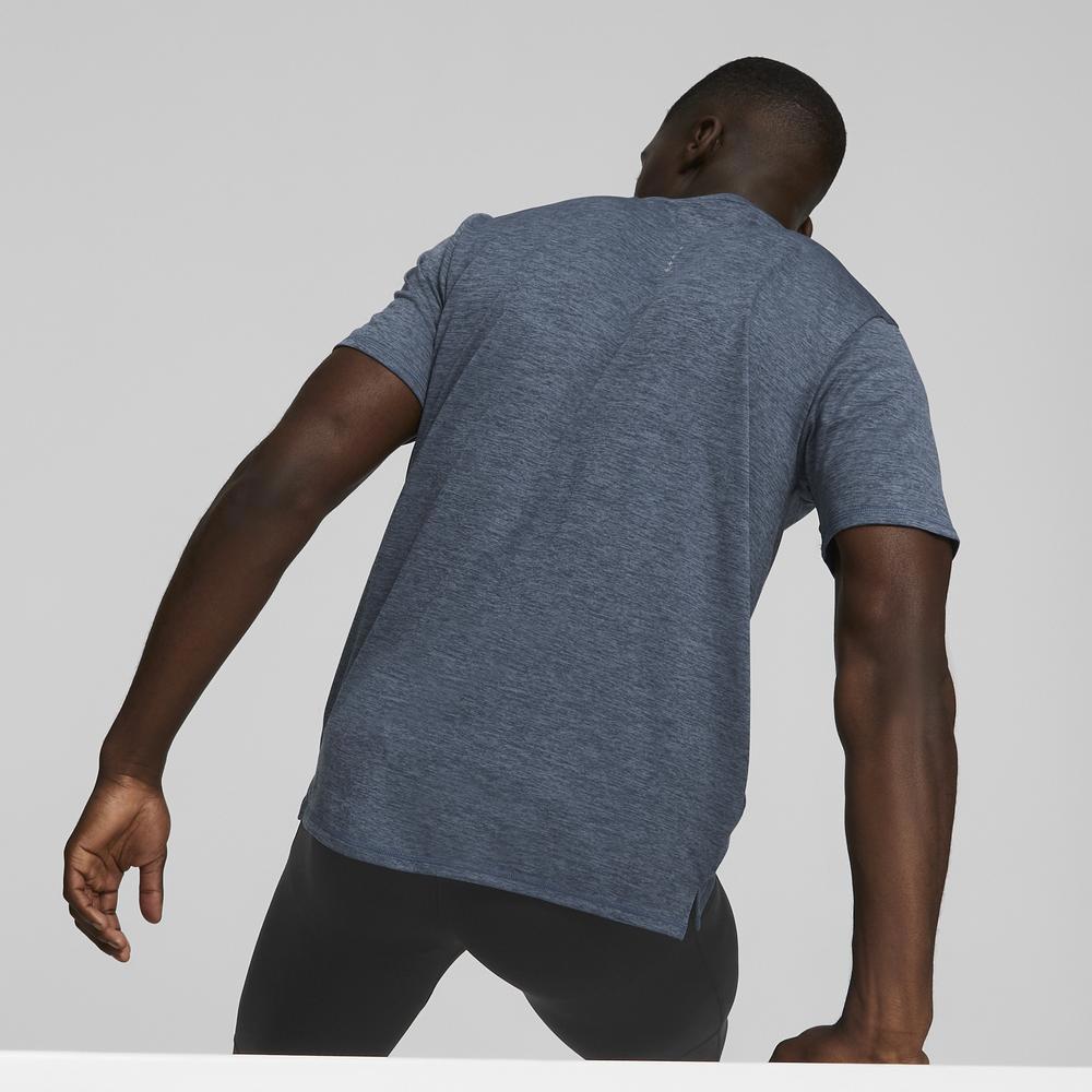 PUMA 慢跑系列Fav麻花短袖T恤 男性