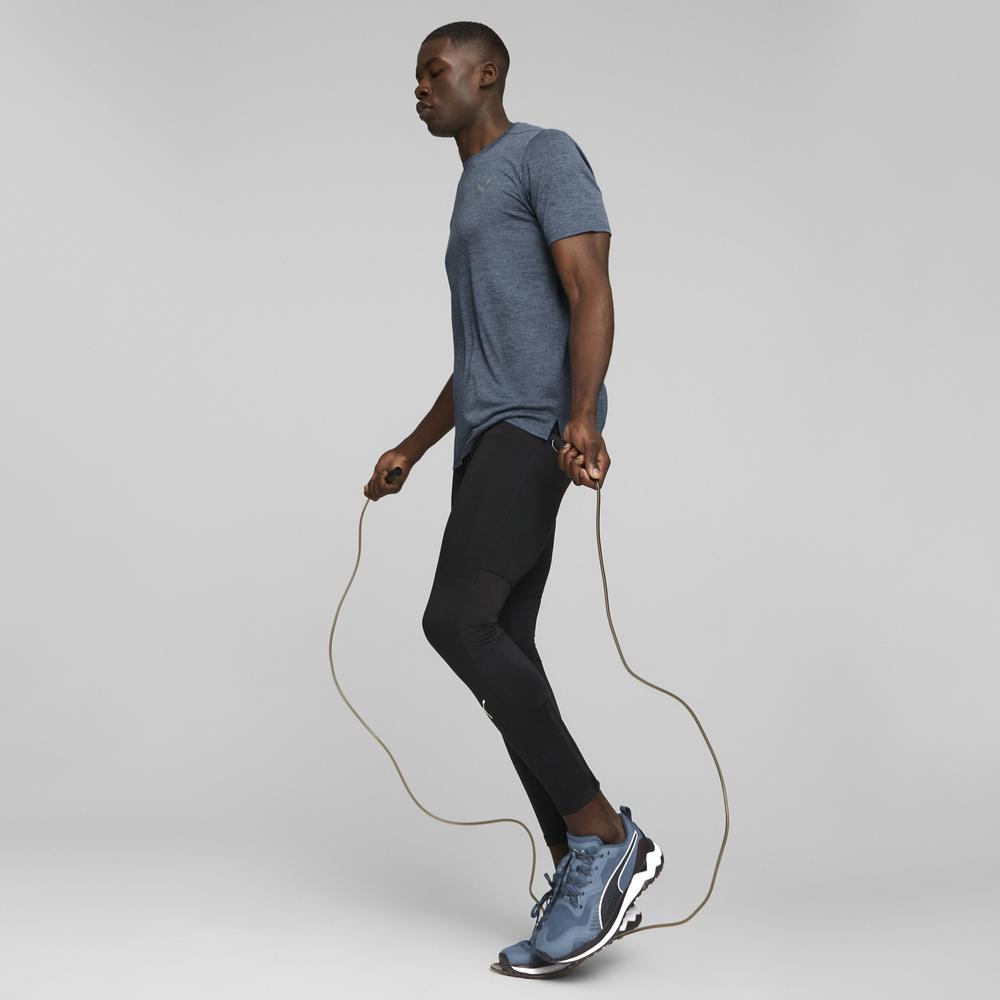 PUMA 慢跑系列Fav麻花短袖T恤 男性