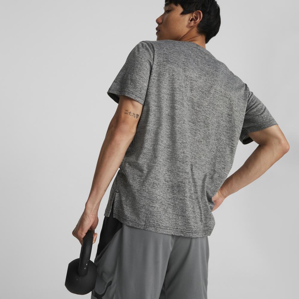 PUMA 訓練系列Fav跳豹麻花短袖T恤 男性