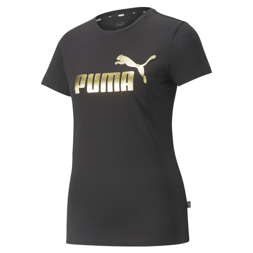 PUMA 基本系列ESS+ Metallic短袖T恤 女性
