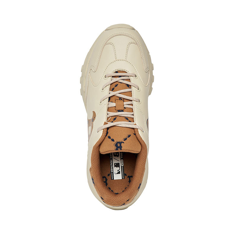 MLB Monogram厚底老爹鞋 增高鞋 Big Ball Chunky系列 波士頓紅襪隊 (3ASHCDM2N-43BGD)