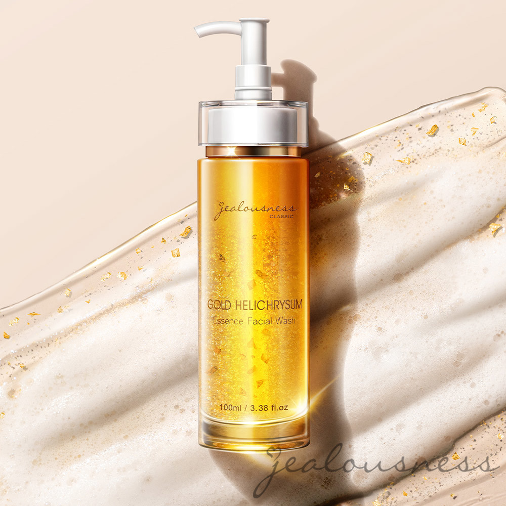 黃金蠟菊淨白潔顏露100ml（24K潔顏金鑰）