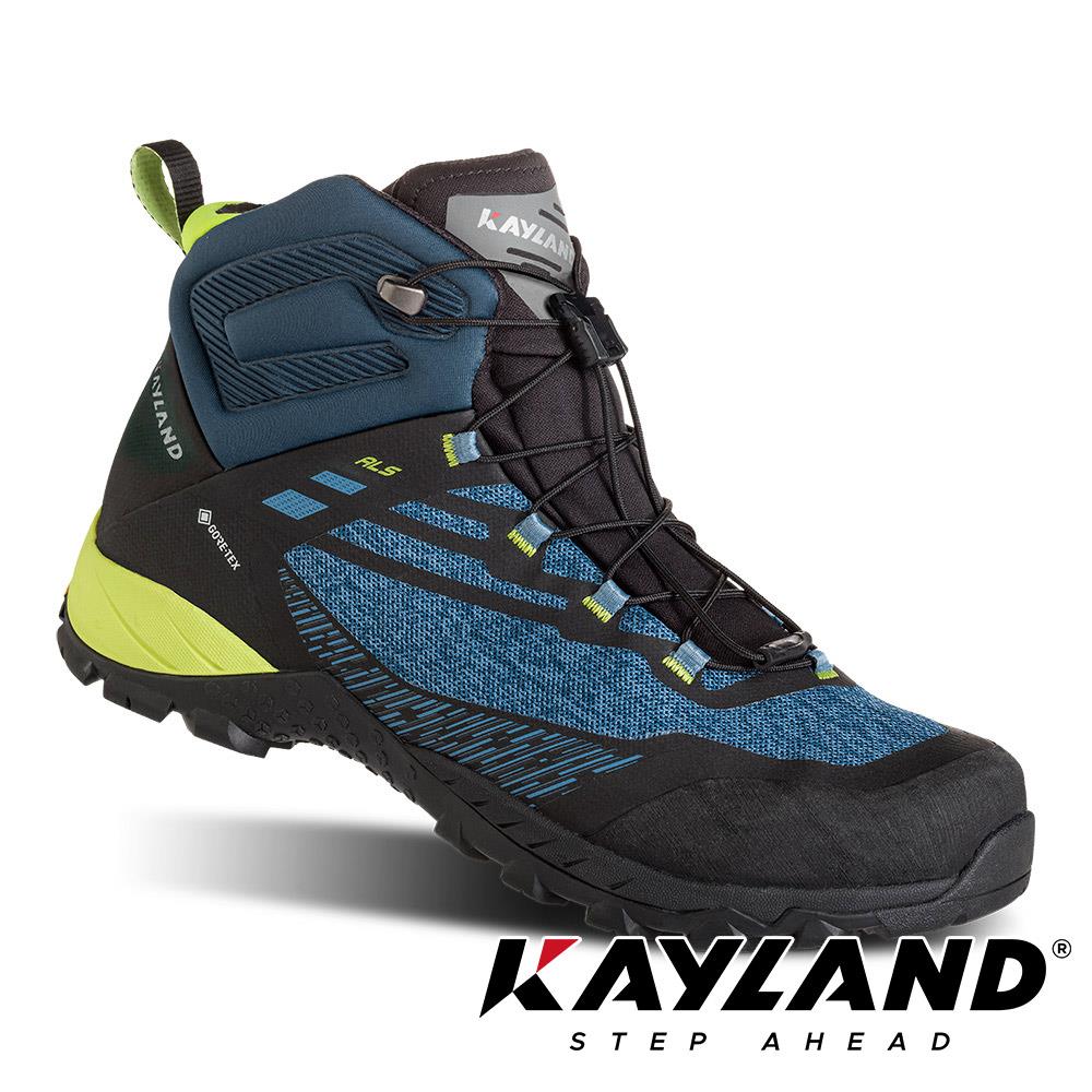 【義大利Kayland】男款Gore-Tex中筒登山健行鞋(KL-018022165深藍/防水登山鞋/健行/透氣)