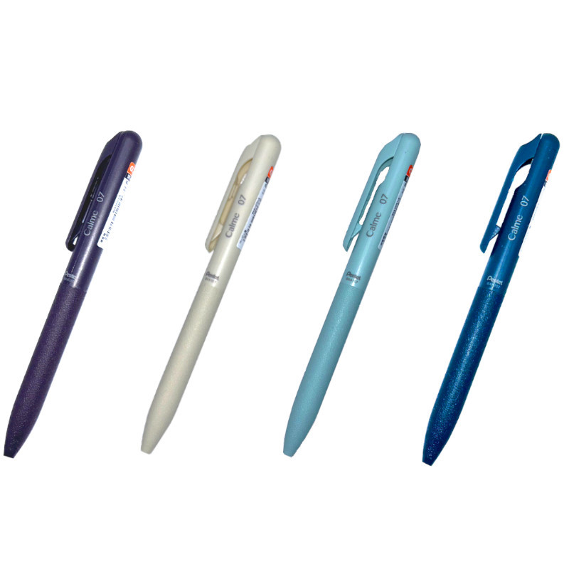 Pentel飛龍 BXA107 0.7 Calme輕油筆-(空翡翠桿/粟紫桿/綠松石桿/米白桿)