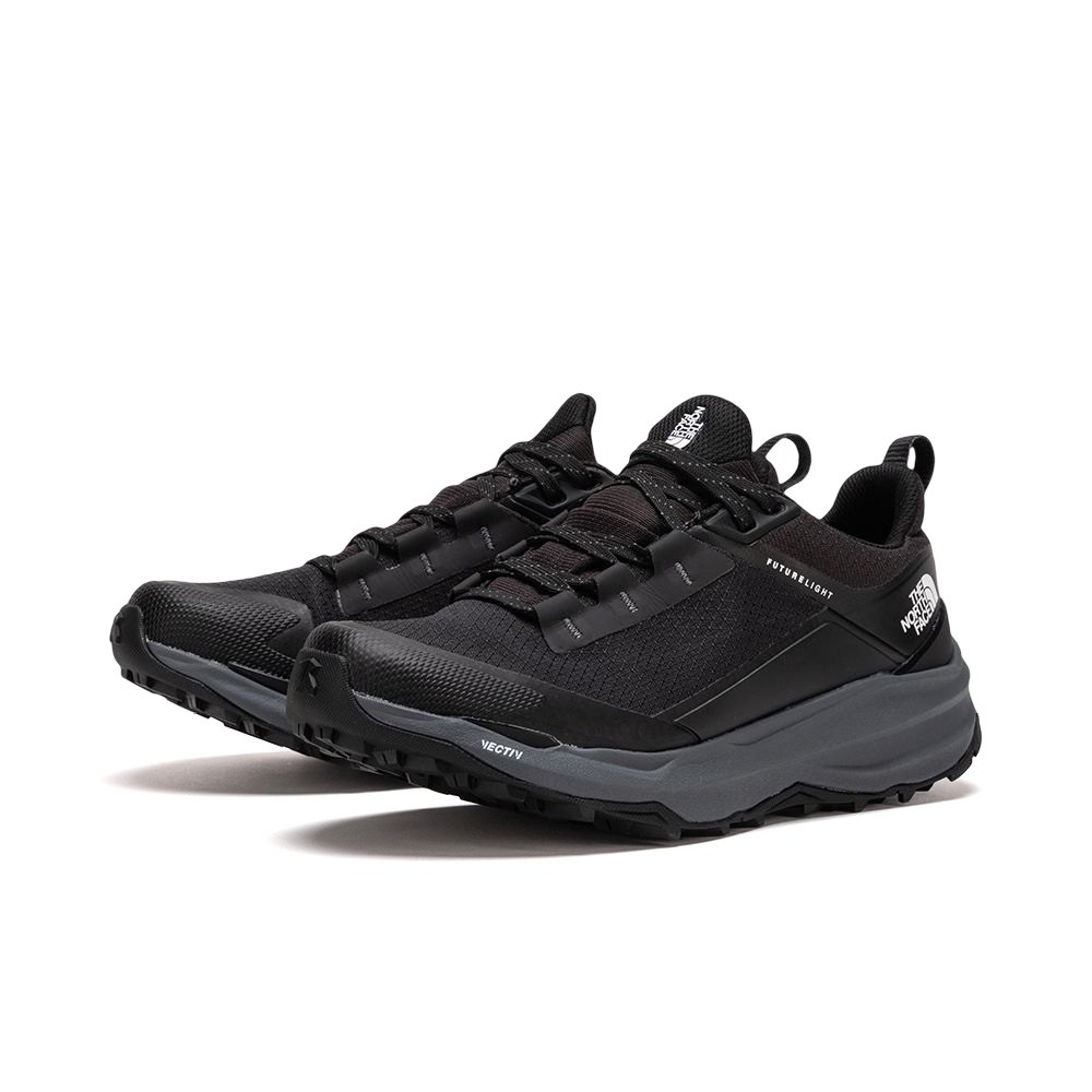 【10/26 12點限時搶購】The North Face北面男款黑灰色防水透氣VECTIV中底抓地徒步鞋｜7W6CNY7