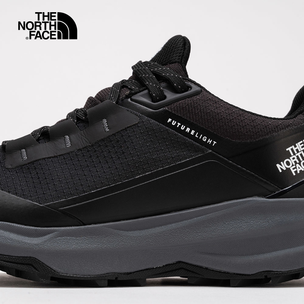 【10/26 12點限時搶購】The North Face北面男款黑灰色防水透氣VECTIV中底抓地徒步鞋｜7W6CNY7