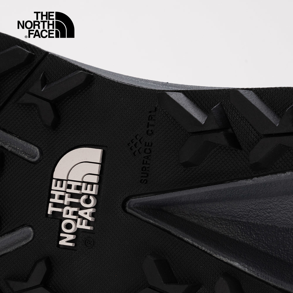 【10/26 12點限時搶購】The North Face北面男款黑灰色防水透氣VECTIV中底抓地徒步鞋｜7W6CNY7