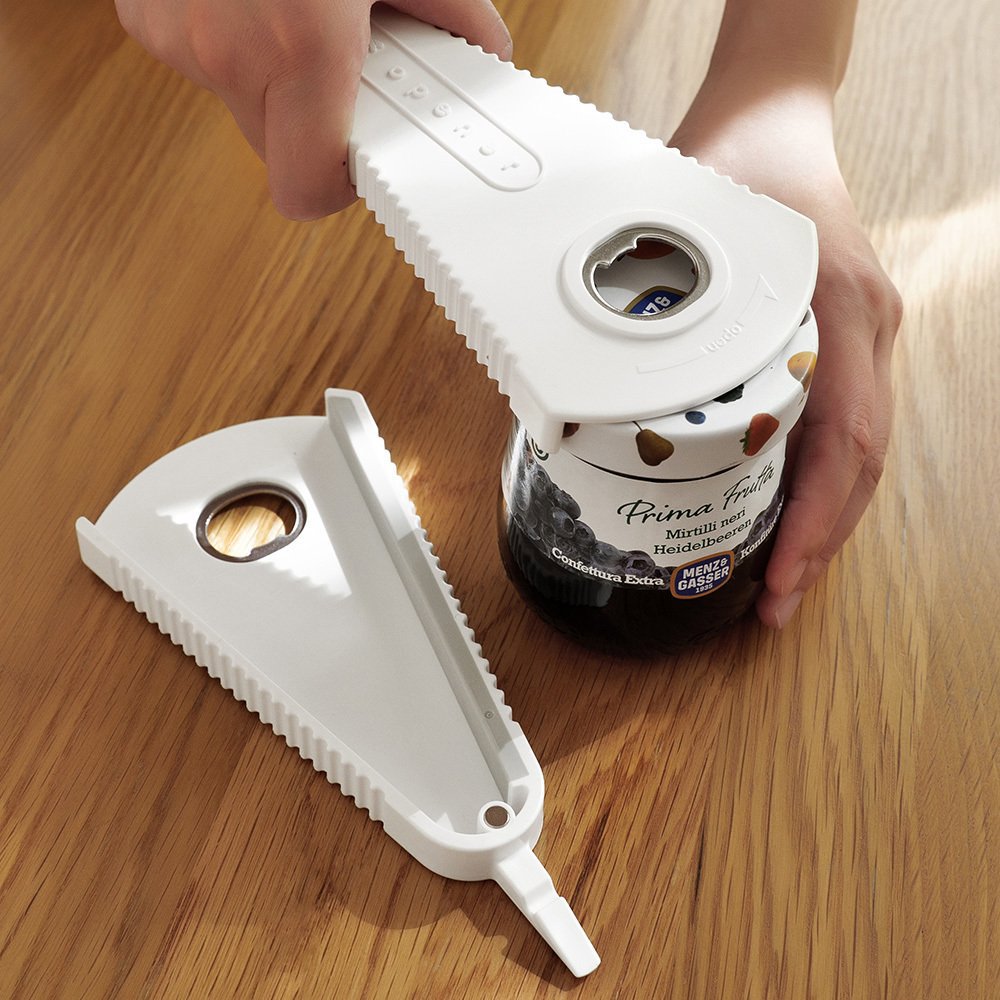 懶角落開罐器-白色