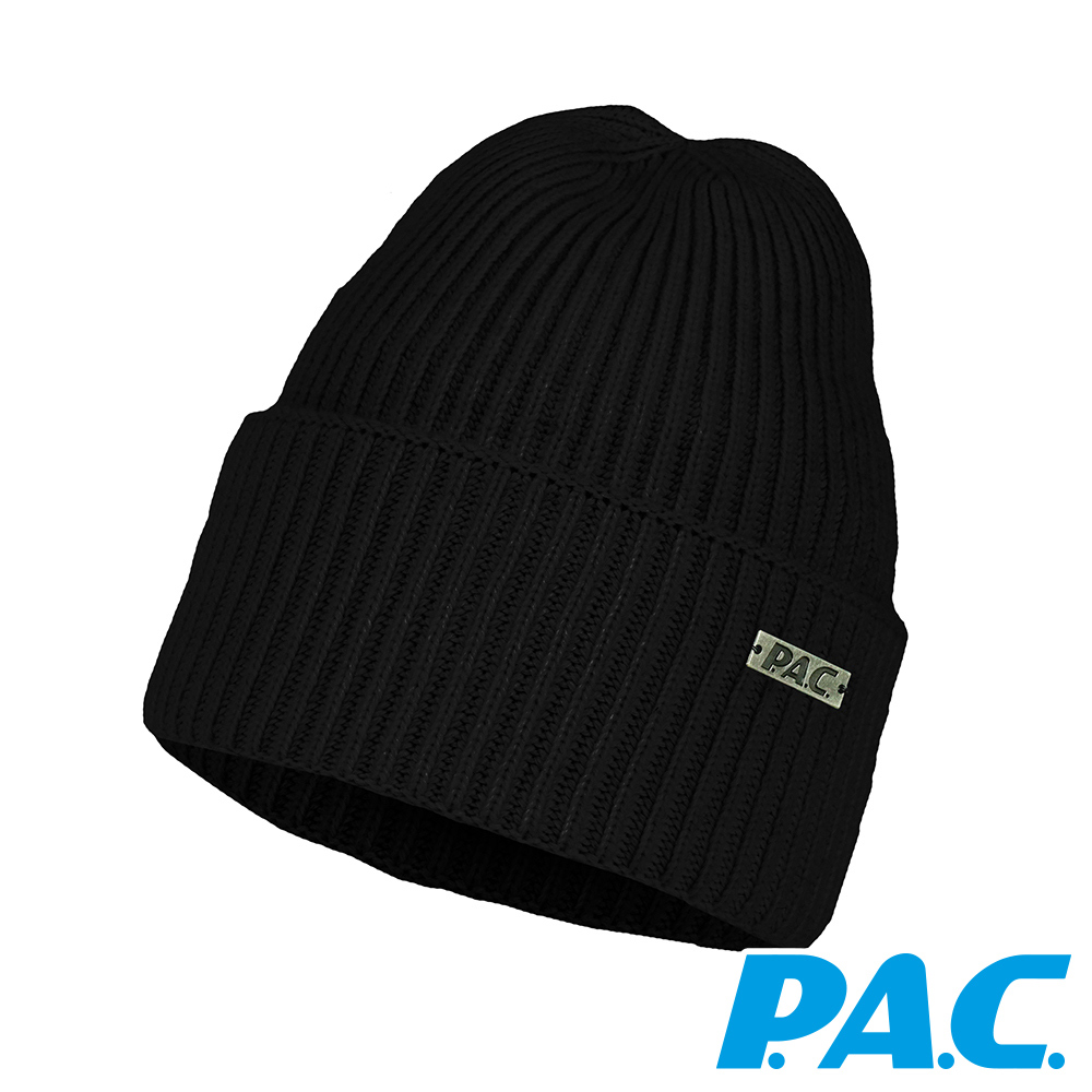 【PAC 德國】GIZME喀什米爾羊毛帽(PAC30101012黑/透氣/保暖/針織帽)