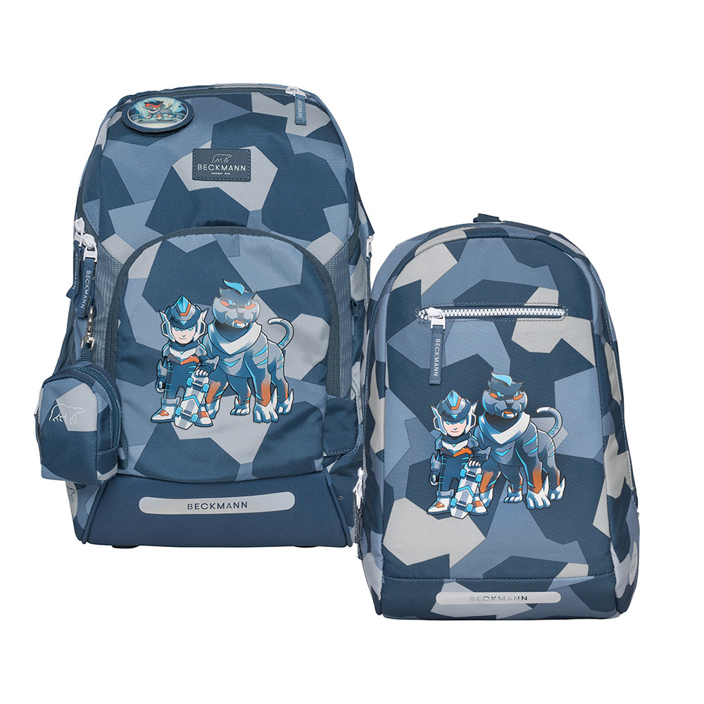 AIR FLX 20~25L 擴充護脊書包兩件組 - 光速Tiger