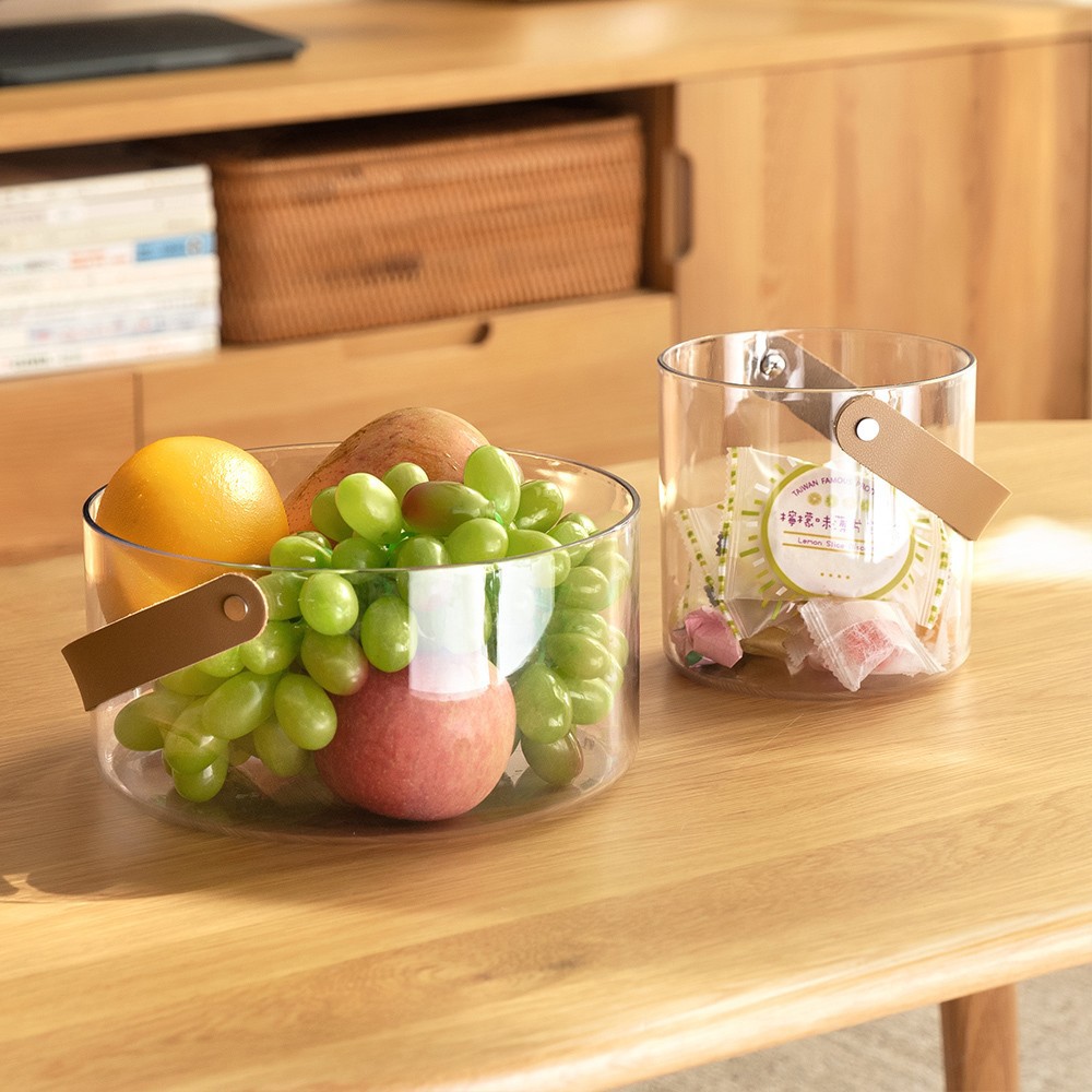 懶角落透明果蔬籃-小號