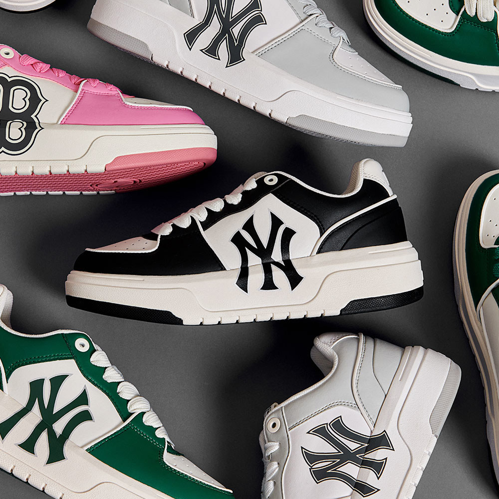 MLB Korea MLB 老爹鞋 學長鞋 Chunky Liner系列 紐約洋基隊(3ASXCLB3N-50BK