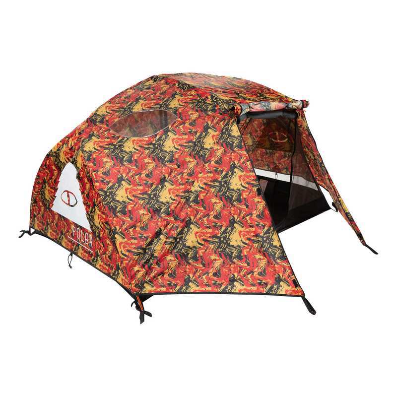POLER X CK WASH TWO MAN TENT 雙人帳篷 / 印花.黑 / 限量聯名