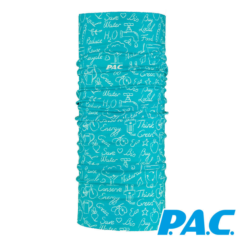 【PAC 德國】夢想海洋頭巾/無縫頭巾(PAC8834032 節能生活/透氣頭巾/無縫頭巾/快乾頭巾)