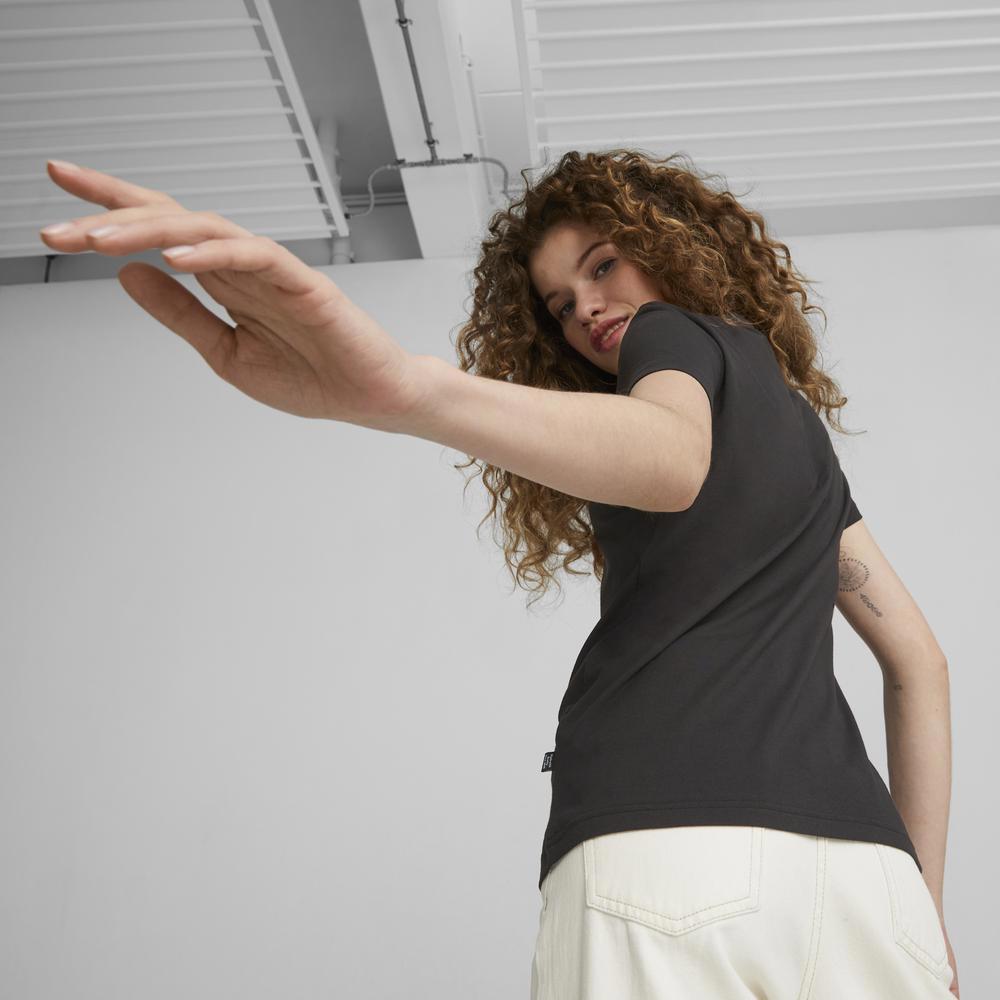 PUMA 基本系列雷射雕花短袖T恤 女性