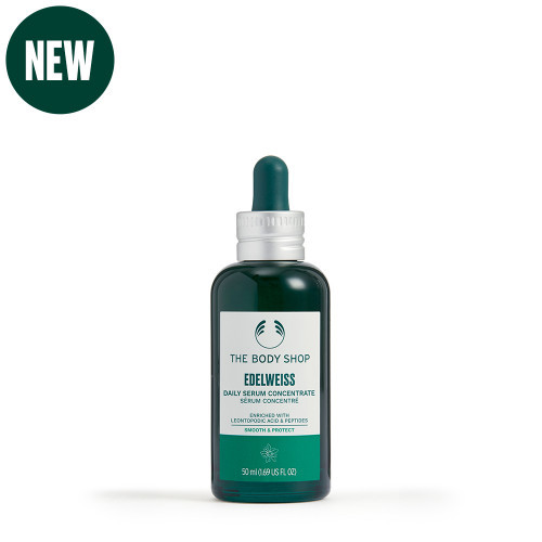 【THE BODY SHOP】雪絨花 漾顏奇肌活顏素-50ML