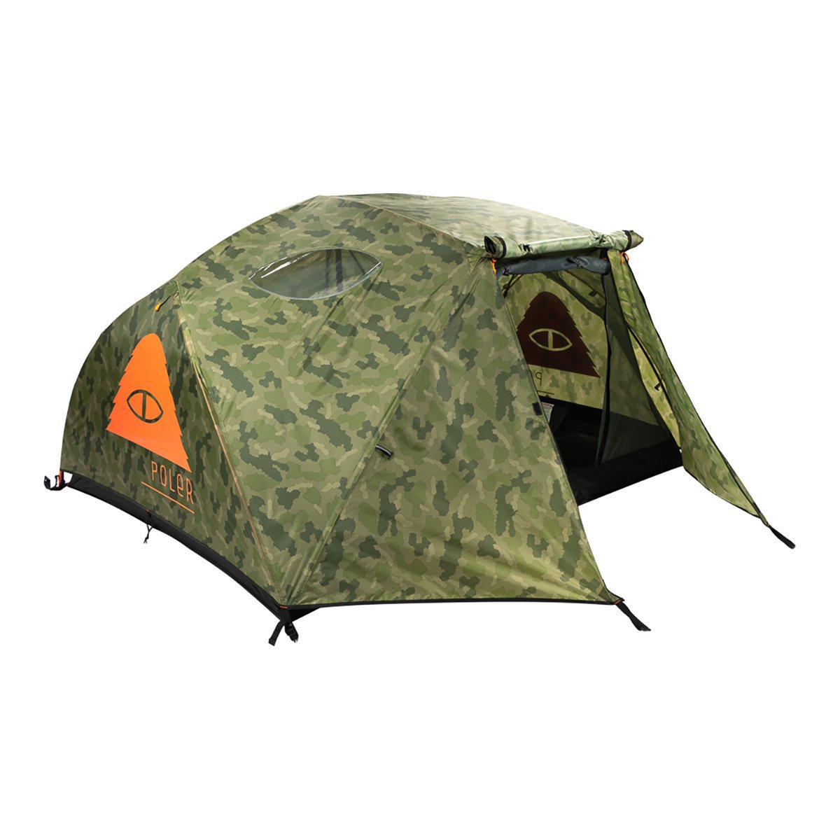 POLER TWO PERSON TENT 雙人帳篷 / 迷彩.橘色 / 限量商品