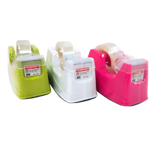 SDI 手牌 0521N 亮彩迷你膠帶台(附膠帶)(不挑色隨機出貨)