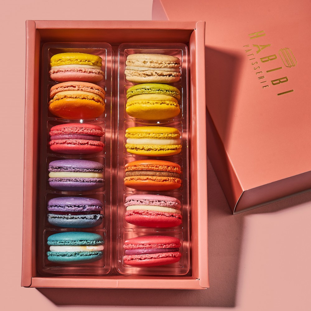 【HABIBI】12入馬卡龍禮盒 (40種口味任選)