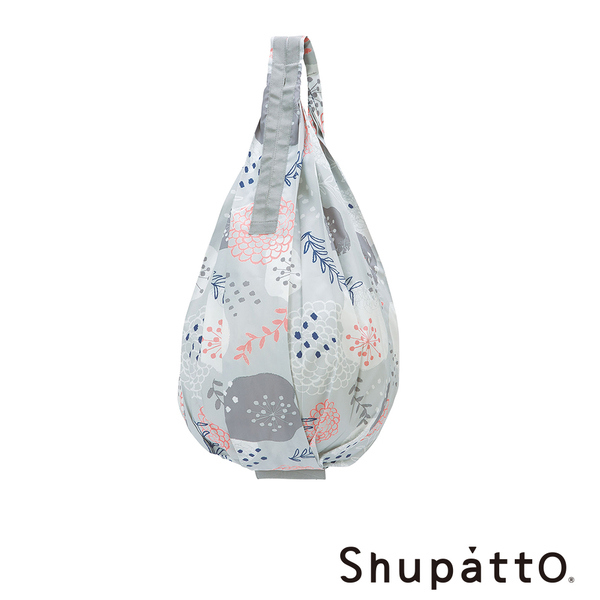 【Shupatto】水滴型秒收環保啪啪包-中-罌粟灰 (SH-S460PO-XLA1)
