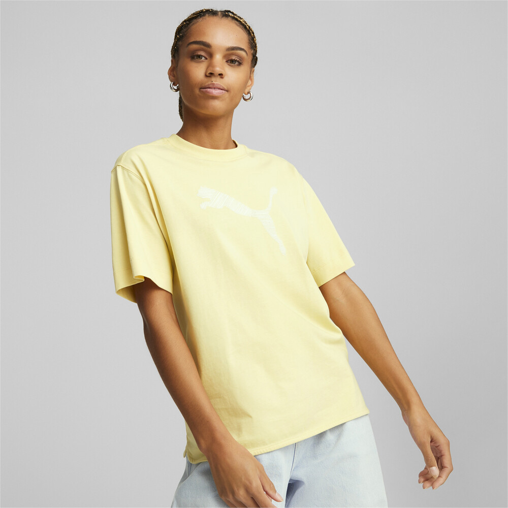 PUMA 基本系列Her短袖T恤 女性