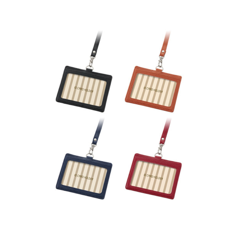 Raymay 1+2識別證吊掛-黑/咖/藍/酒紅