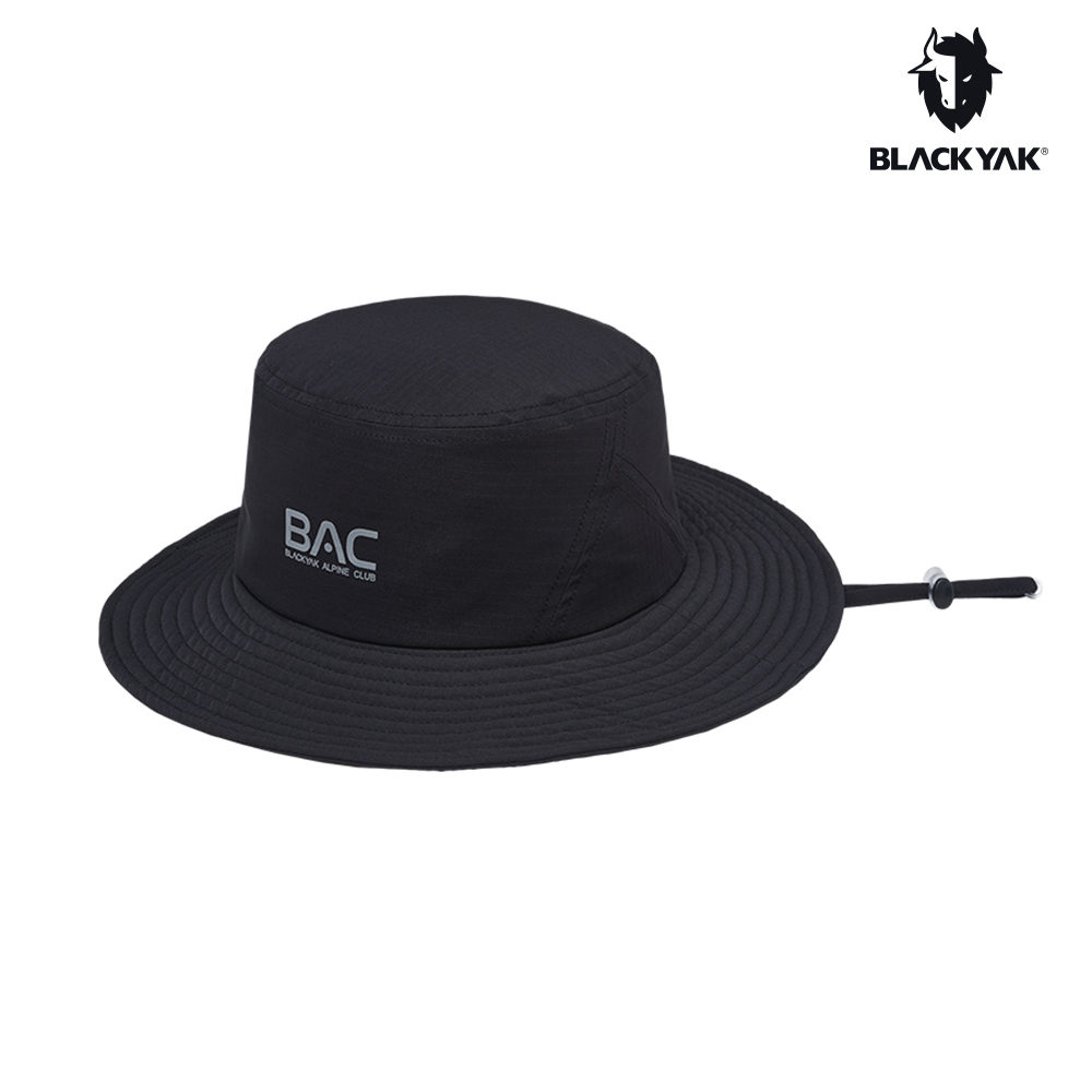 【BLACKYAK】ALPINE輕量圓盤帽(黑色)-春夏季遮陽帽/登山帽|CB1NAF02|2BYHTS3906