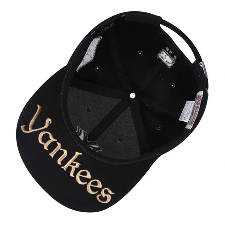 MLB 可調式硬頂菱標棒球帽 紐約洋基隊 (3ACP8501N-50GOS)