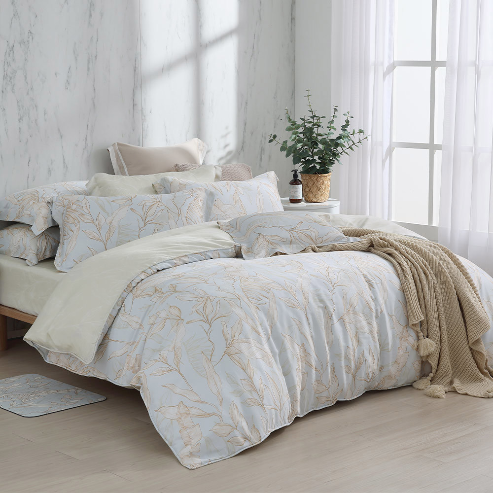 (雙人/加大/特大) / 60支抗菌天絲™兩用被床包組 / 晨曦 / HOYACASA