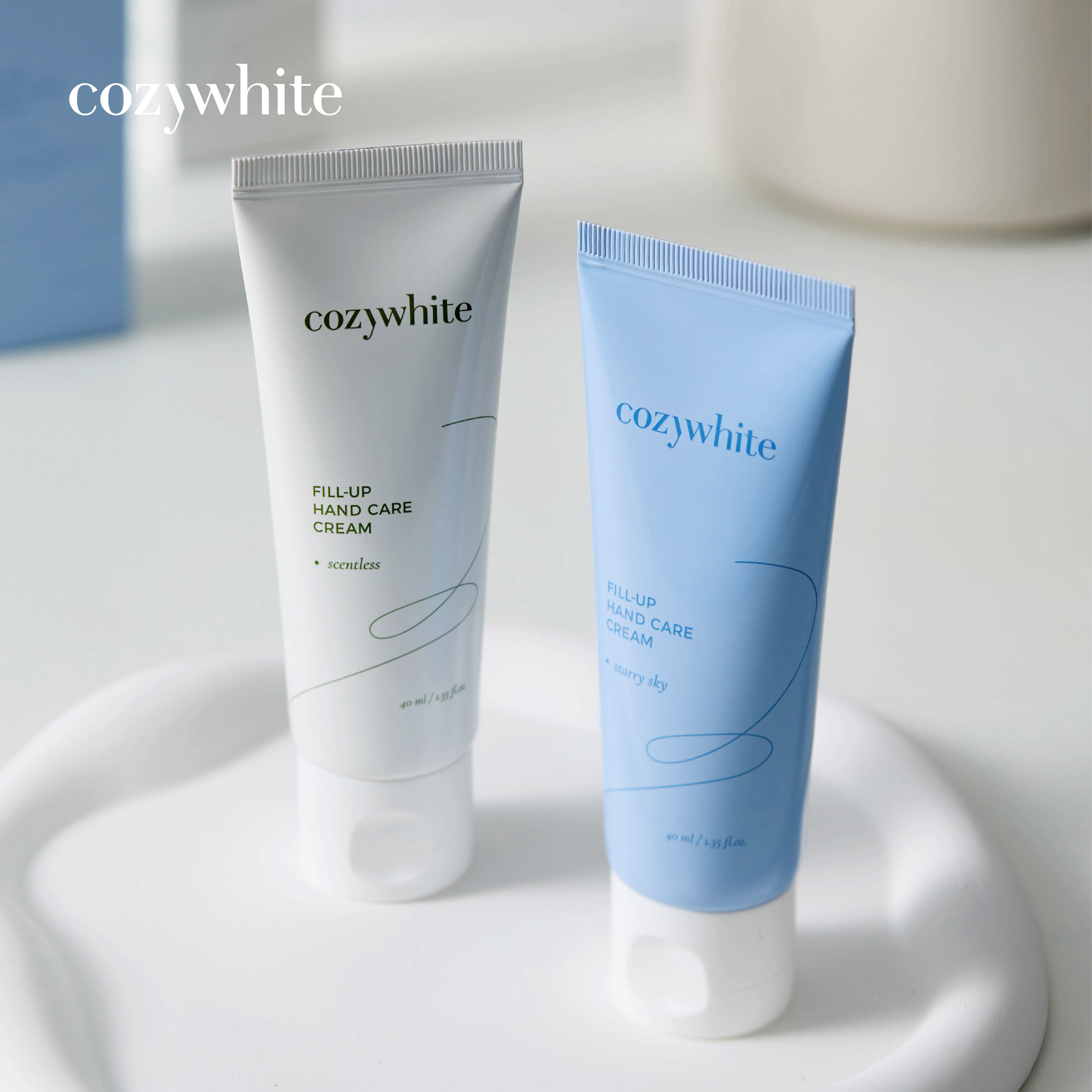 【品牌冠軍-絕對好用】cozywhite 墨夏千金亮白護手霜 40mL：高端保養級護手霜！美白＆柔嫩一瓶到位，養出嫩白漫畫手也可以很清爽！高級清新香氣一秒墜入愛上『多入優惠』