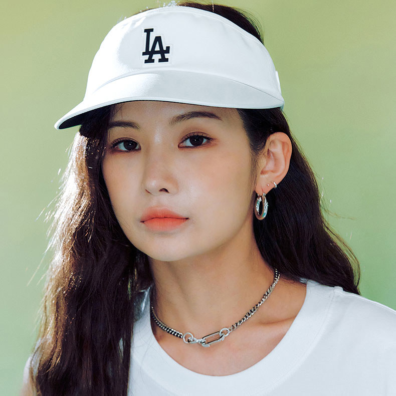 MLB 可調式遮陽帽 空頂帽 洛杉磯道奇隊 (3ASC00333-07WHS)