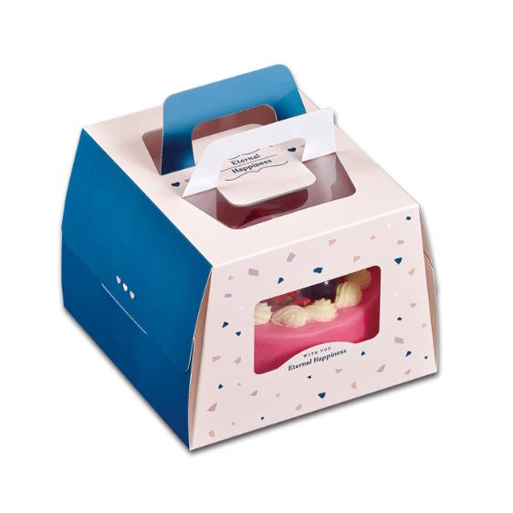 〔明昕〕芯晴5吋蛋糕盒（附盤）5組