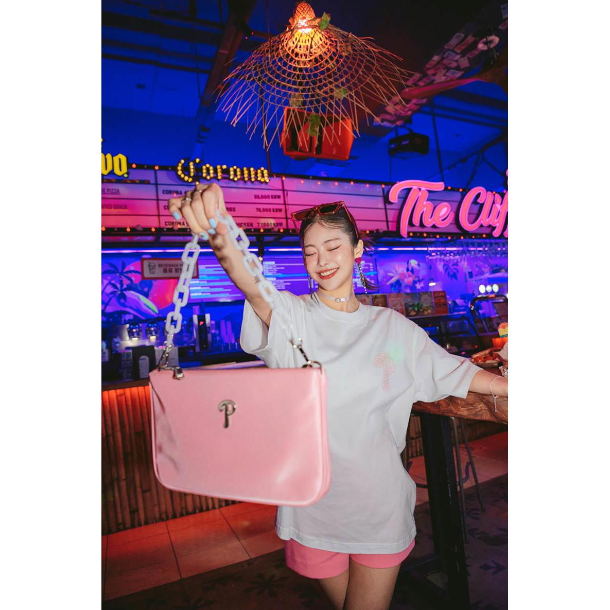 MLB 尼龍斜背包 腋下包 費城費城人隊 (3ACRM023N-10PKL)