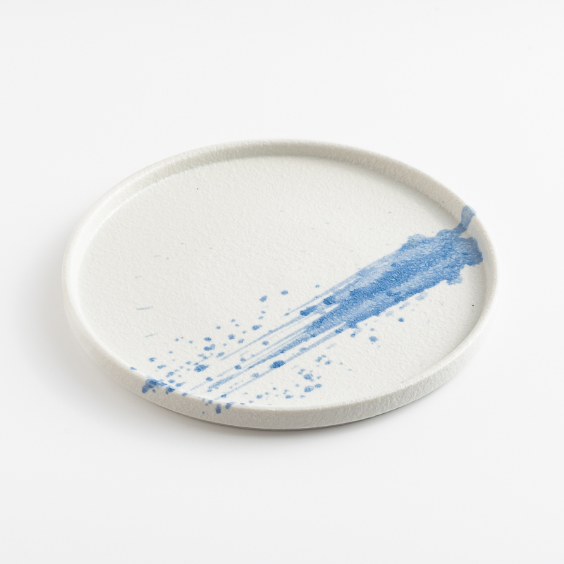 Ice Crack 23cm Ceramic Plate