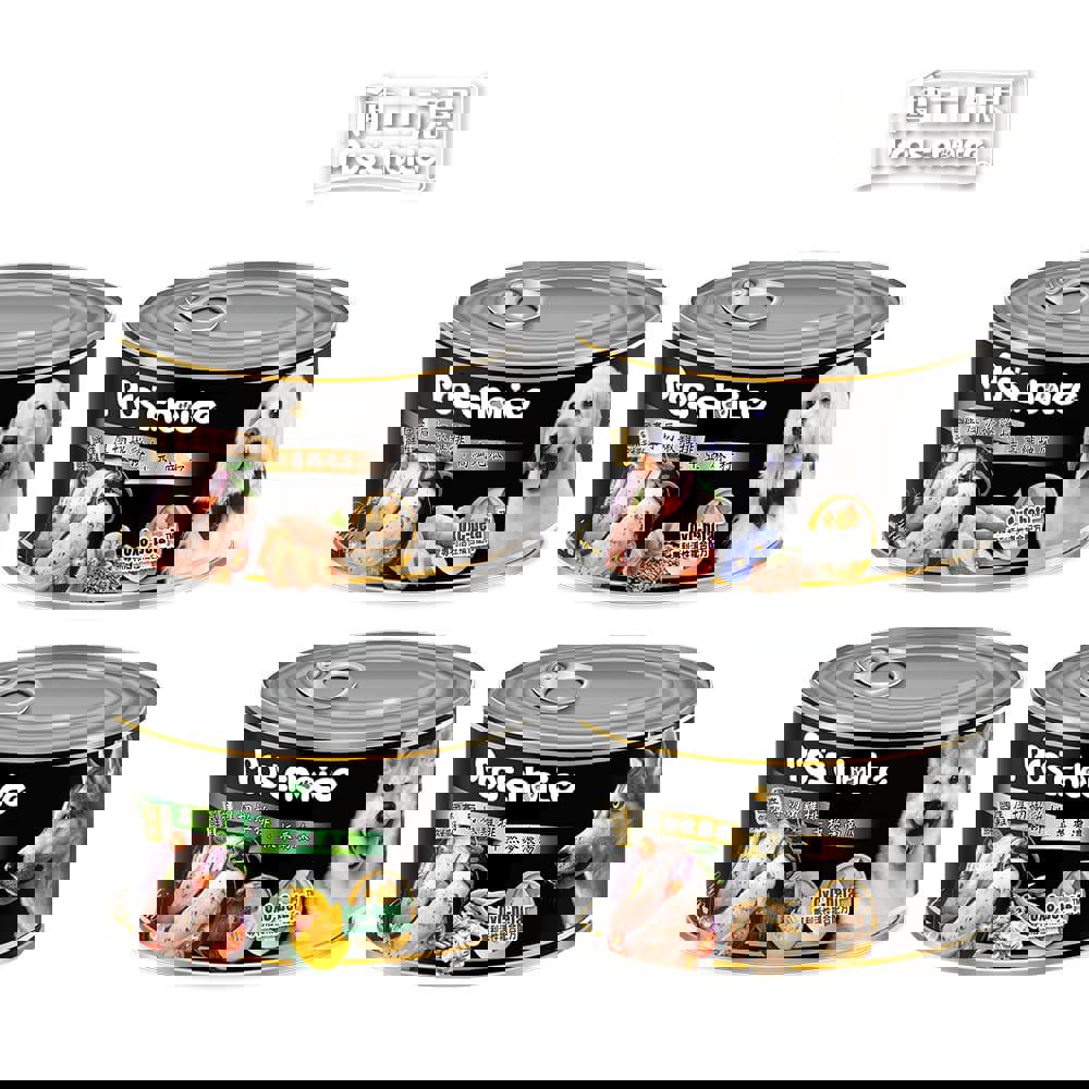 【博士巧思】氣冷雞排犬罐165g (四種口味) 厚切嫩雞排+ 燕麥濃湯｜高纖地瓜｜板栗南瓜｜亞麻籽