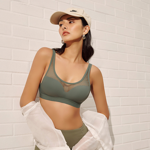 買就送背心【吳依霖聯名款】綻放.新生 時尚輕運動內衣 BCD 青丹綠｜iLina璦琳娜內衣 33526